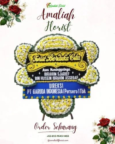 Papan Bunga Duka di Ngadirejo